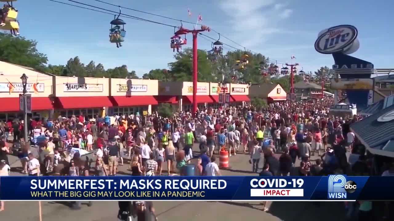 Masks will be enforced at Summerfest, according to health department - Vimarsana News