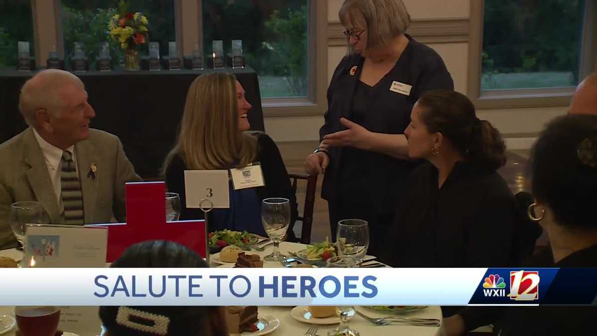 North Carolina American Red Cross honors 2024 Salute to Heroes award