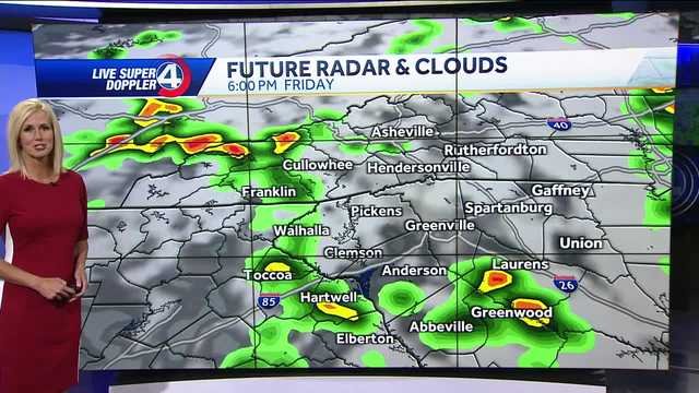 Weekend Rain latest