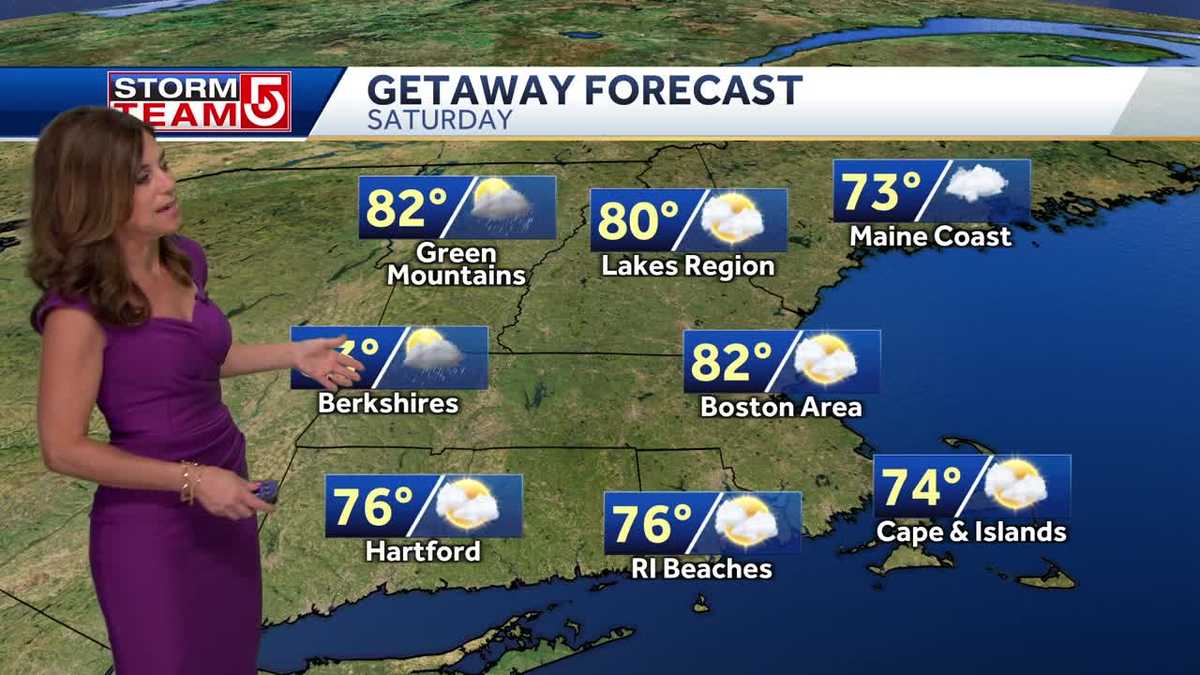 Video: Partly sunny weekend ahead after rain moves out