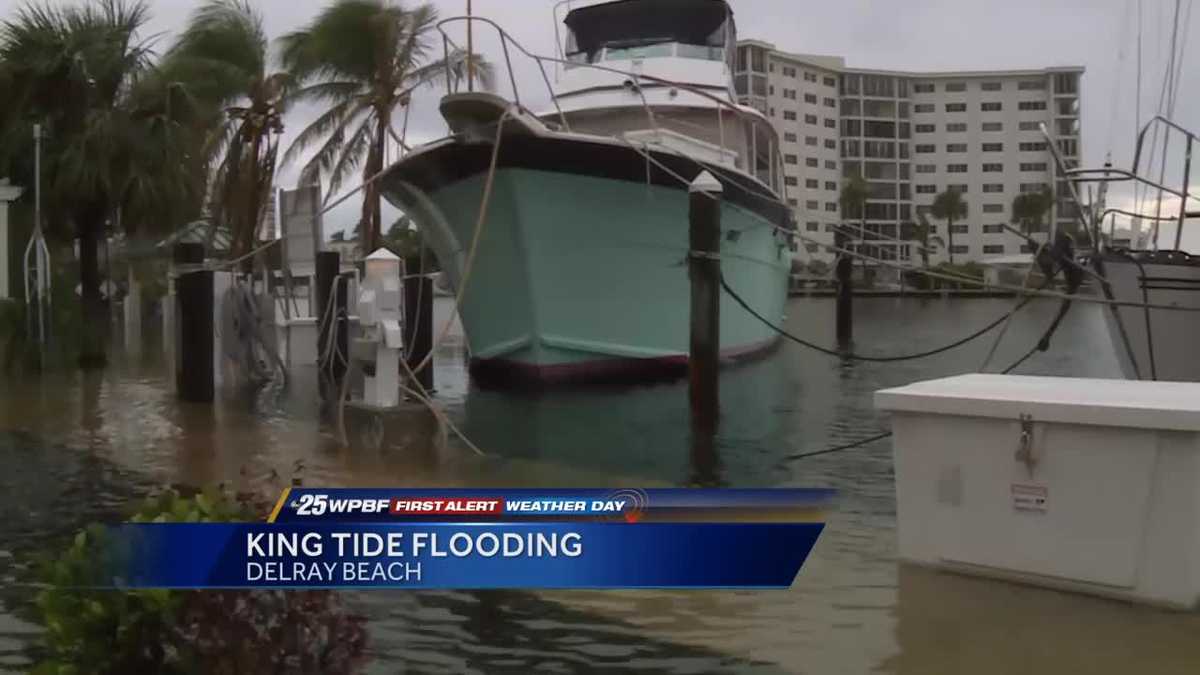 King Tide brings more flooding to Delray Beach