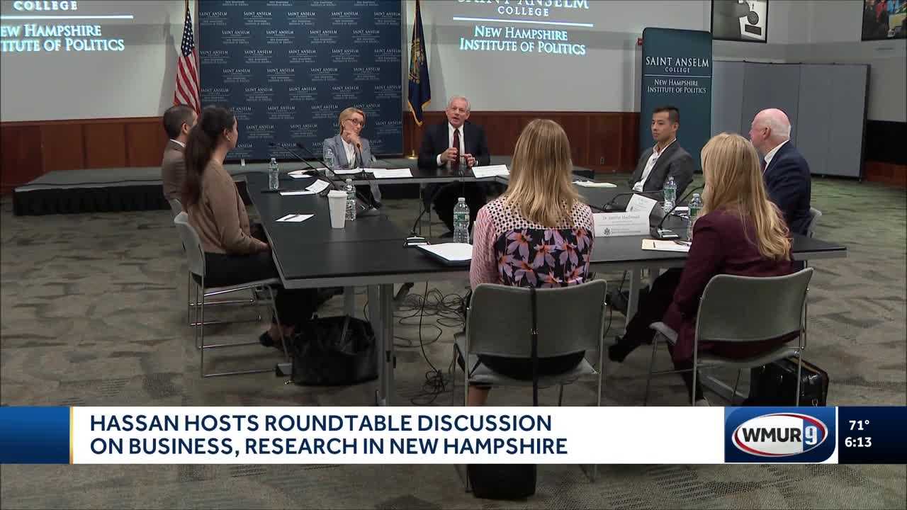 Hassan holds roundtable to spotlight New Hampshire industries