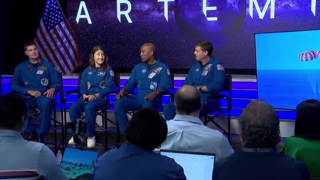 'You reminded us about joy': Artemis II astronauts reflect on mission's lasting impact