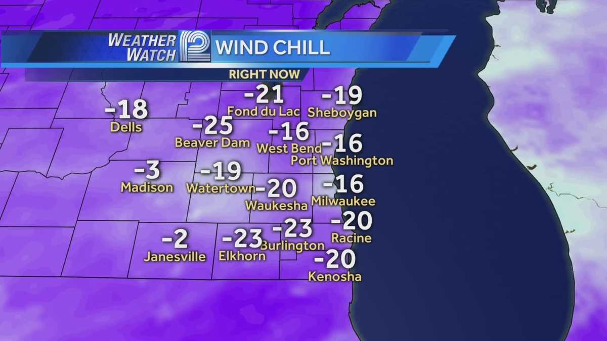 Wind chill advisory in effect until 9am
