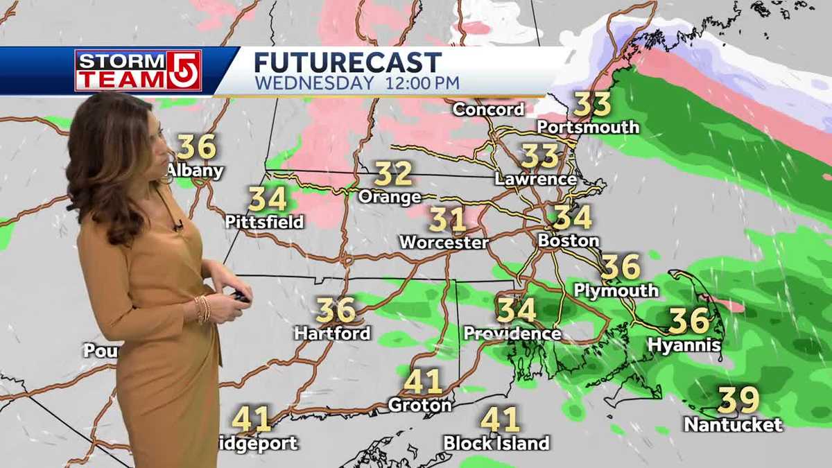 Video: Freezing drizzle, more rounds of rain