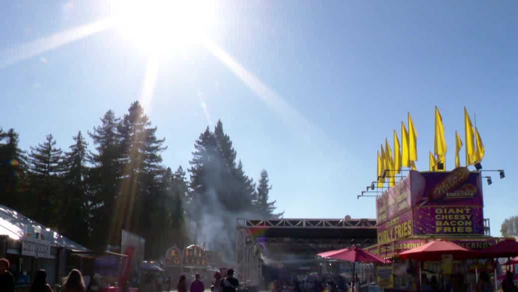 Sacramento State Fair attendees find ways to stay cool in triple-digit heat
