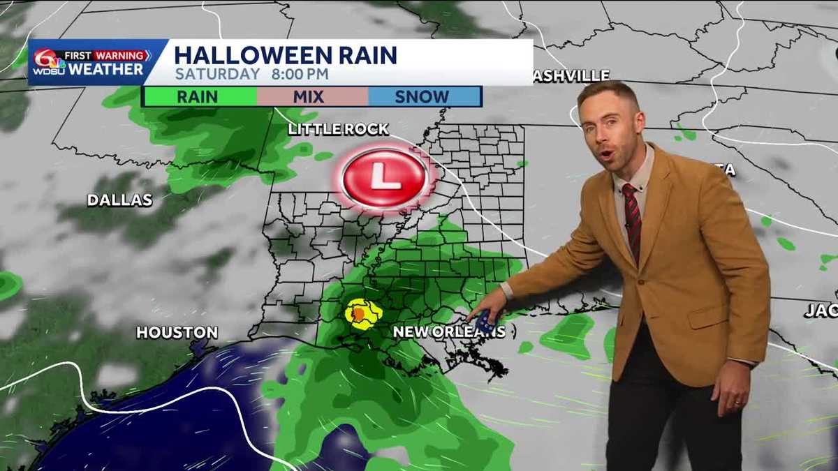 New Orleans Weather: Warm Until Thursday, Rain Possible Halloween