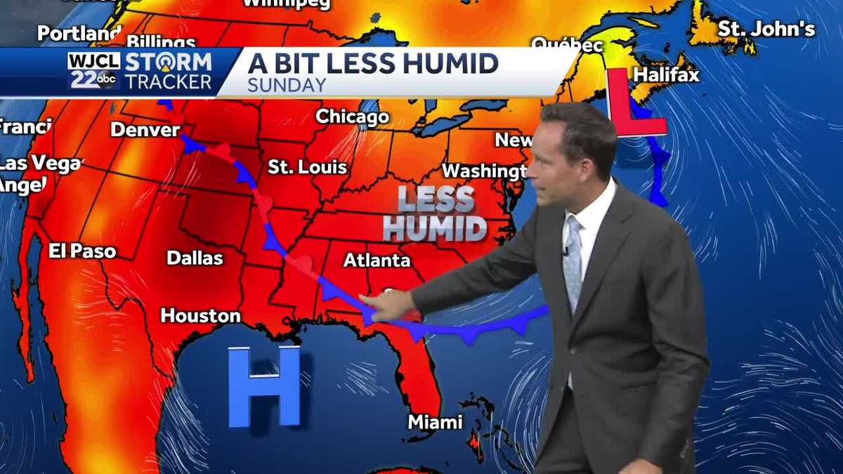 Hot now, but less humid weather is lurking - WJCL