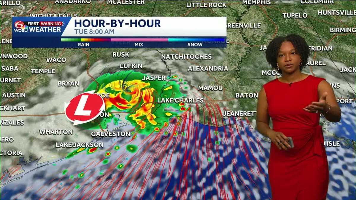 Impact Day: Tropical downpours possible as a system in the gulf tries to develop near Louisiana