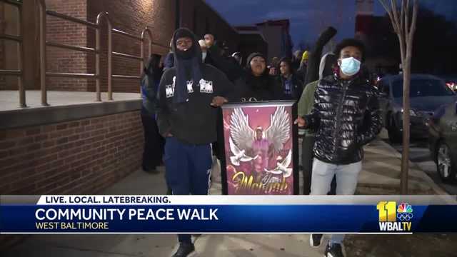 Peace walk held for teenager killed in west Baltimore - Vimarsana News