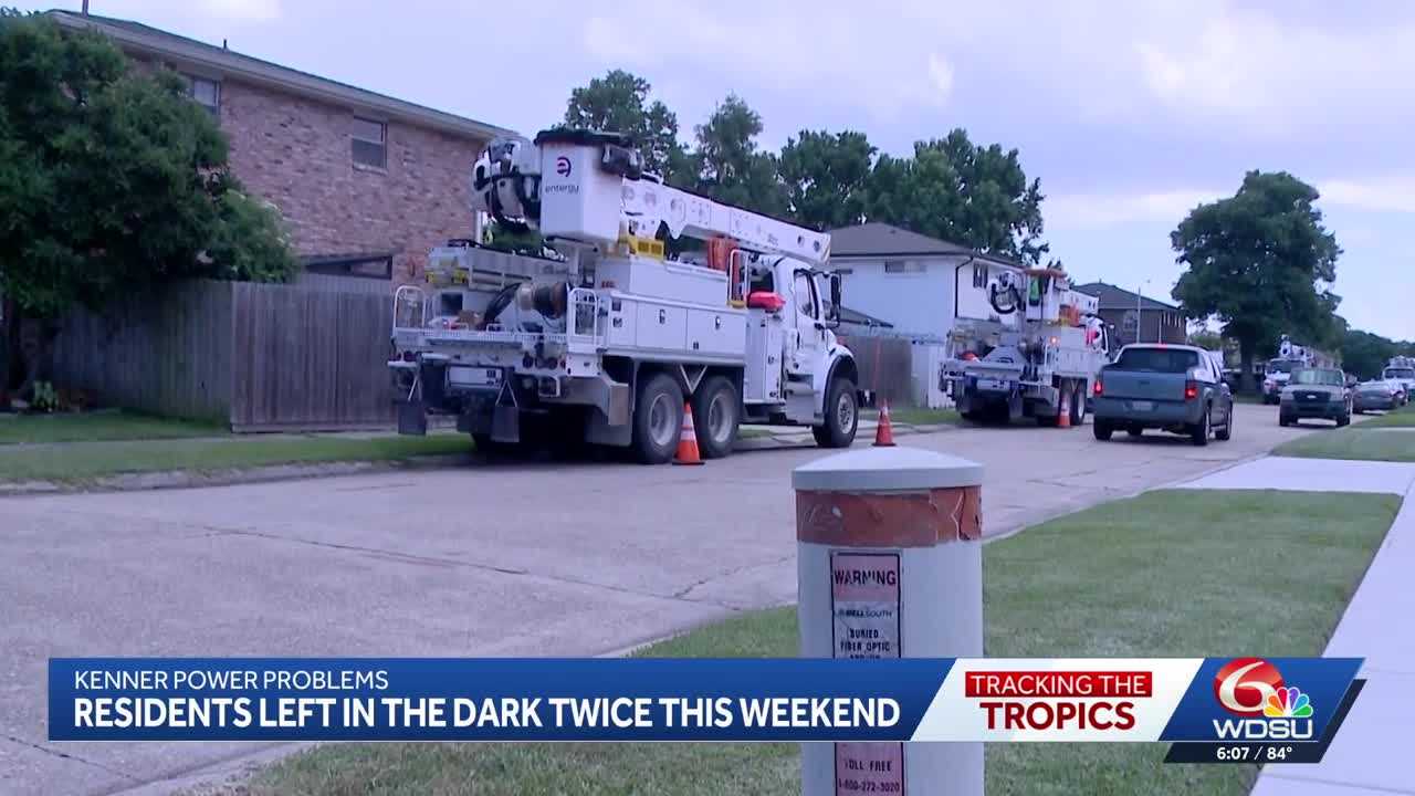 Kenner residents demand action after repeated power outages amid summer heat