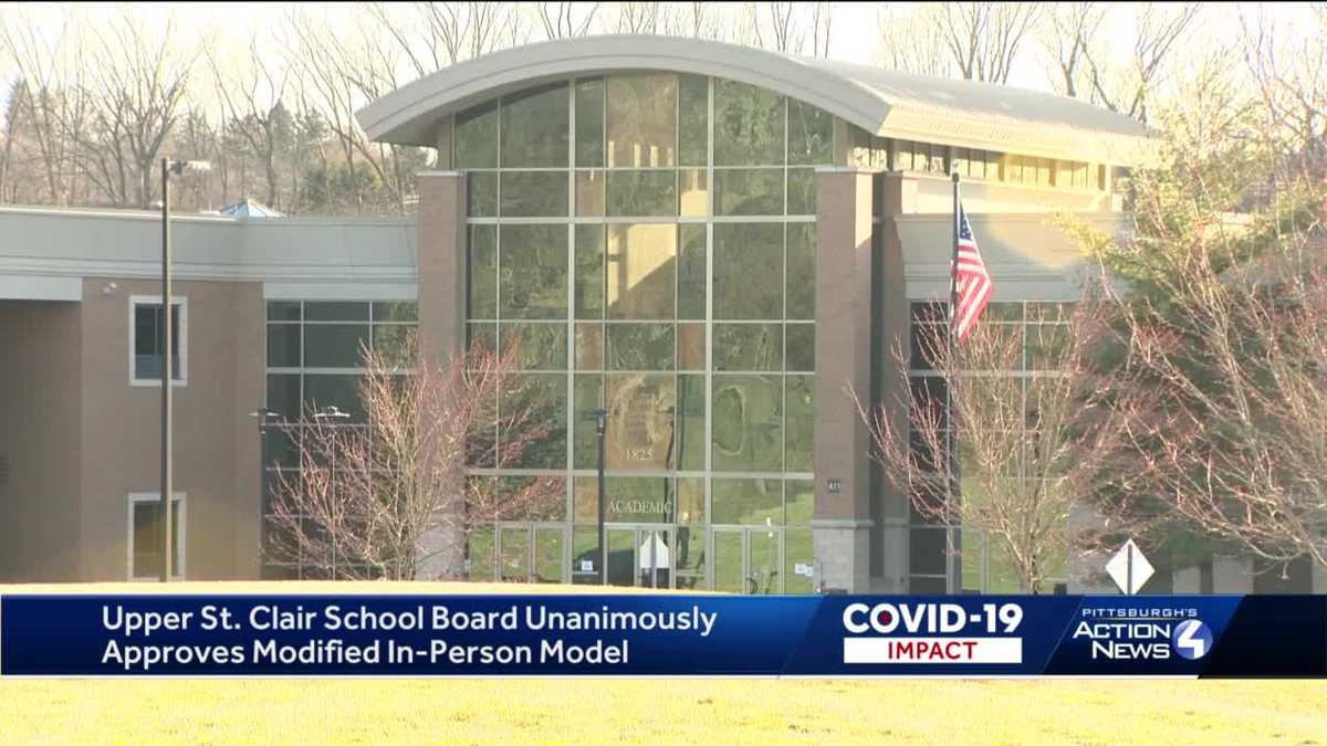Upper St. Clair school board approves 5 day inperson instructional model