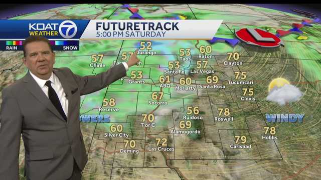 Wind decreases Friday with scattered rain chances - Vimarsana News