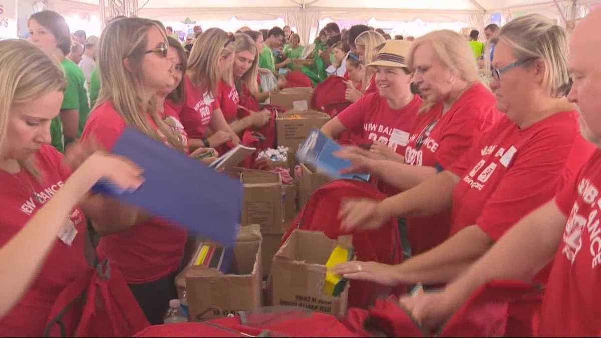 Cradles to Crayons Backpackathon