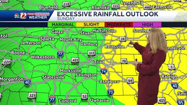 Rain Likely Saturday, Flood Watch Into Sunday, Some Rain Breaks - Vimarsana News