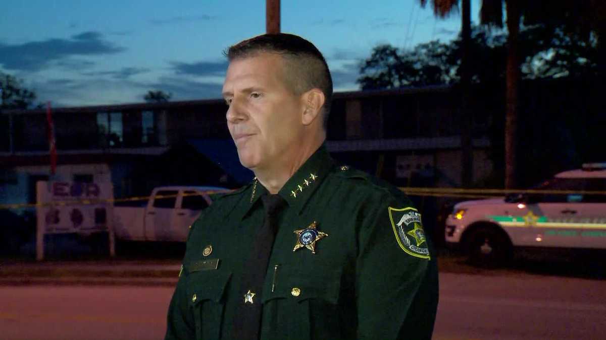 VIDEO Orange County Sheriff John Mina gives update after shooting that