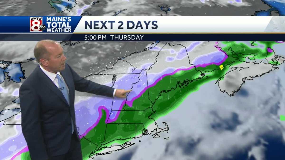 Clouds Return With Rain And Snow Late Thursday