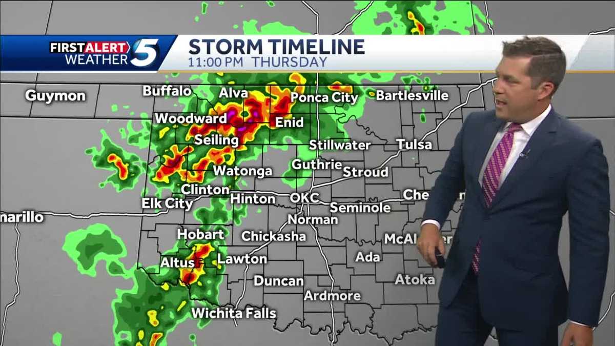 Storms arrive tomorrow