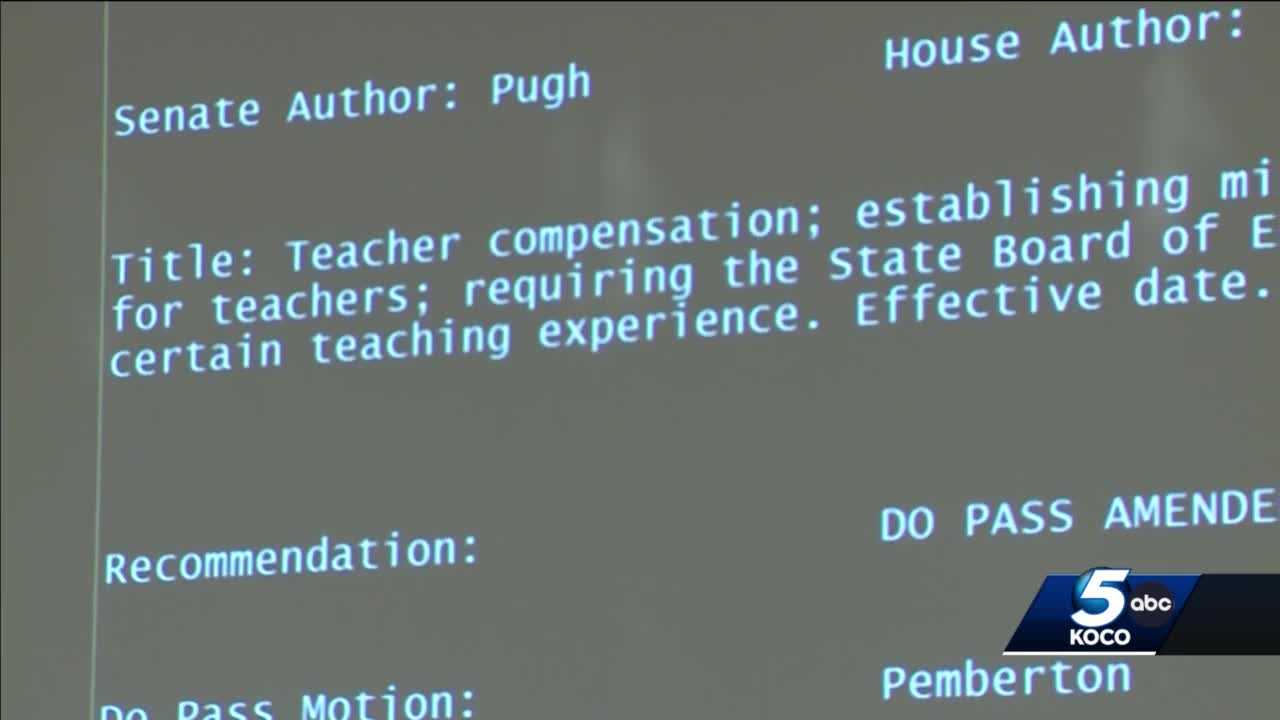 Bill About Teacher Pay Raise Clears Hurdle At Oklahoma Capitol