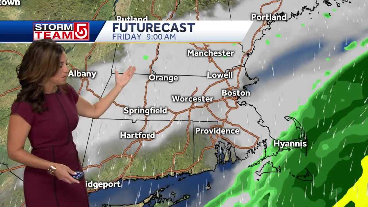 Video: Cool weather moving in for weekend