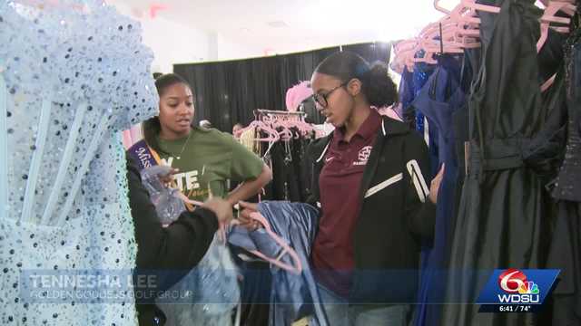 New Orleans teens receive free prom dresses and mentorship