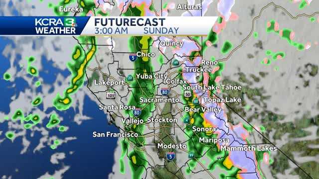 Wet weather pattern continues into next week