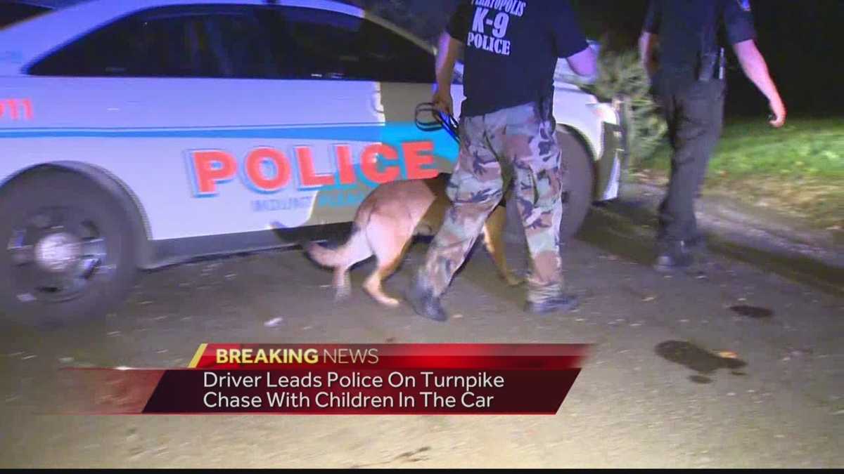 Man flees after leading police on high-speed chase