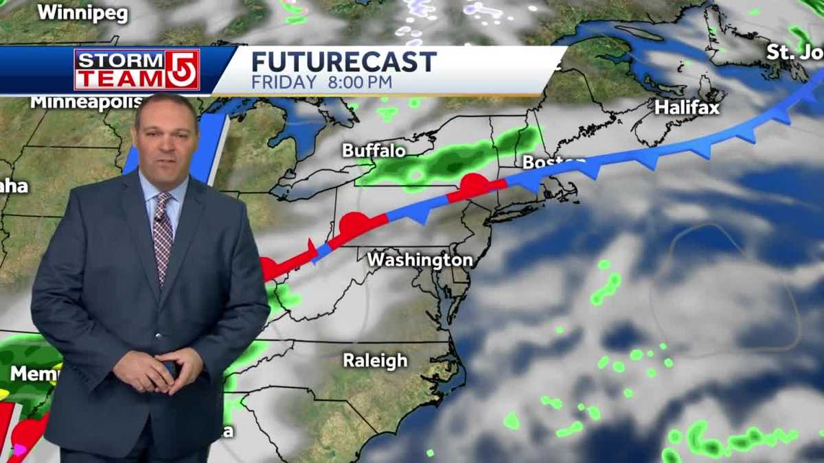 Video About an inch of rain expected this weekend