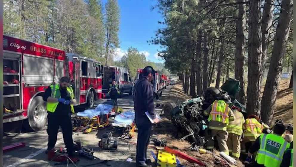 Woman, dog killed in suspected DUI crash in Grass Valley, CHP says