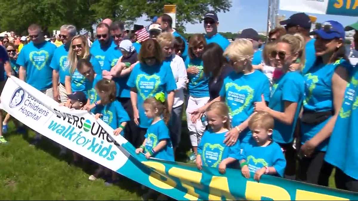 Thousands participate in annual Eversource Walk for Kids