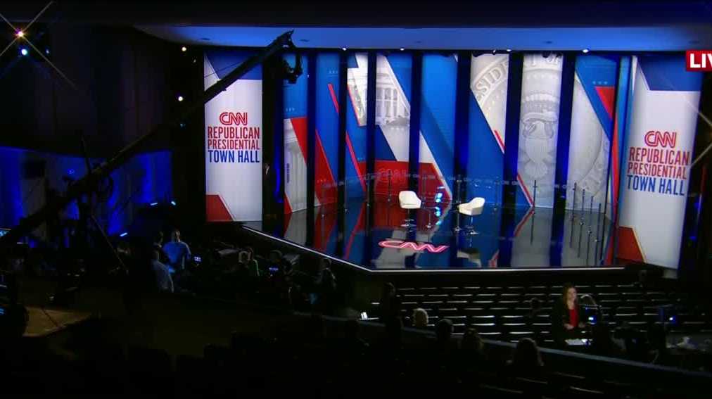 St. Anselm college students protest holding Trump town hall