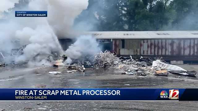 North Carolina fire officials put out fire at metal processor - Vimarsana News