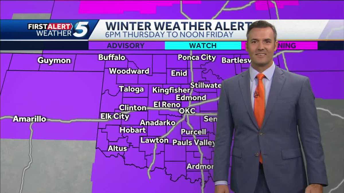 Oklahoma to see snow as winter storm approaches state