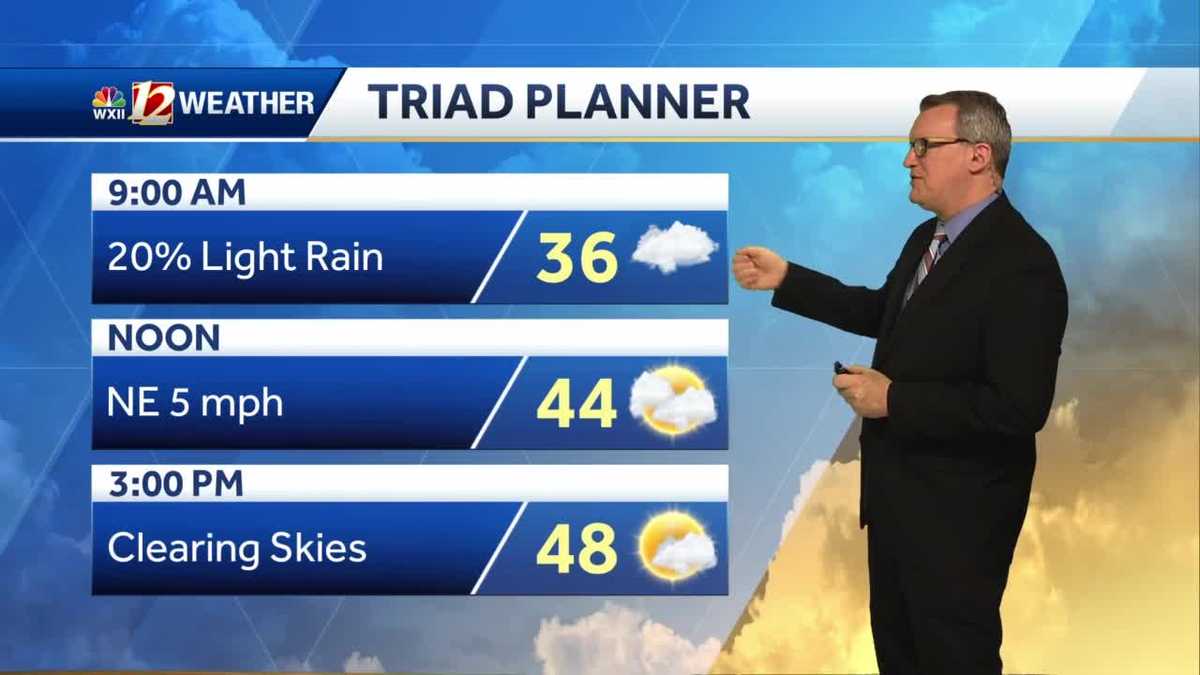 WATCH: Drier Thursday before rain returns