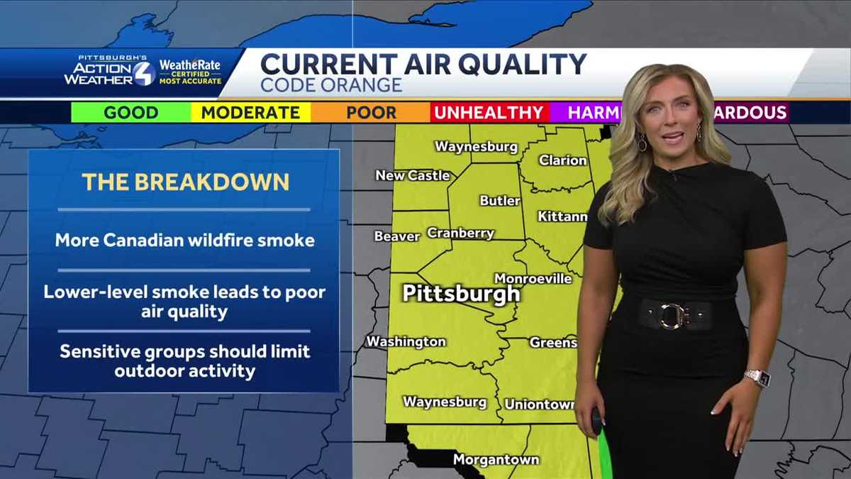 Monday is a Code Orange Air Quality Action Day