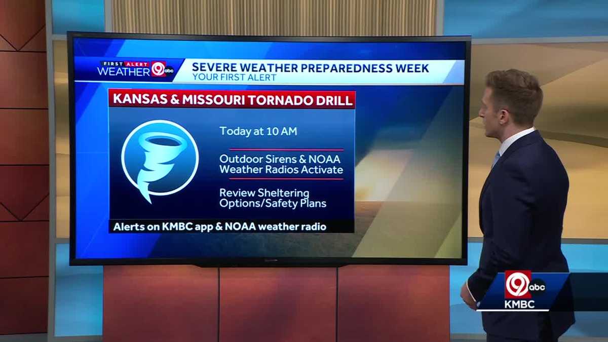 Kansas, Missouri held statewide tornado drills Tuesday