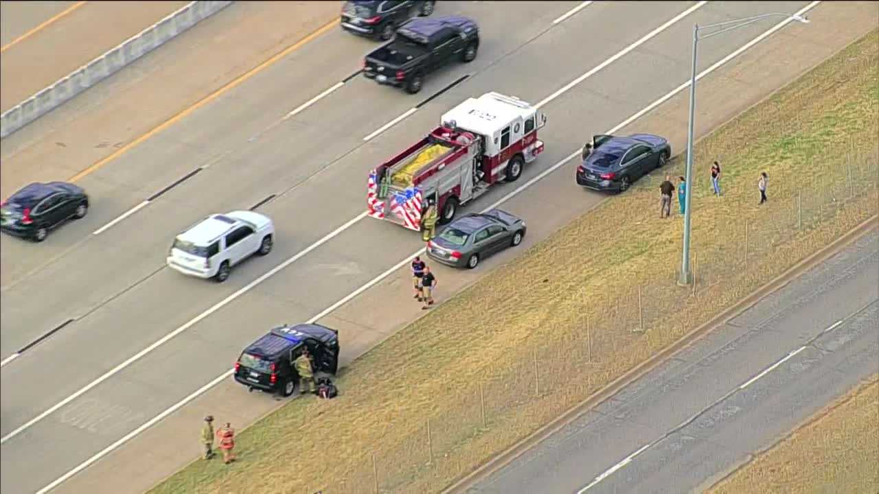 Officials Respond To Accident In Oklahoma City