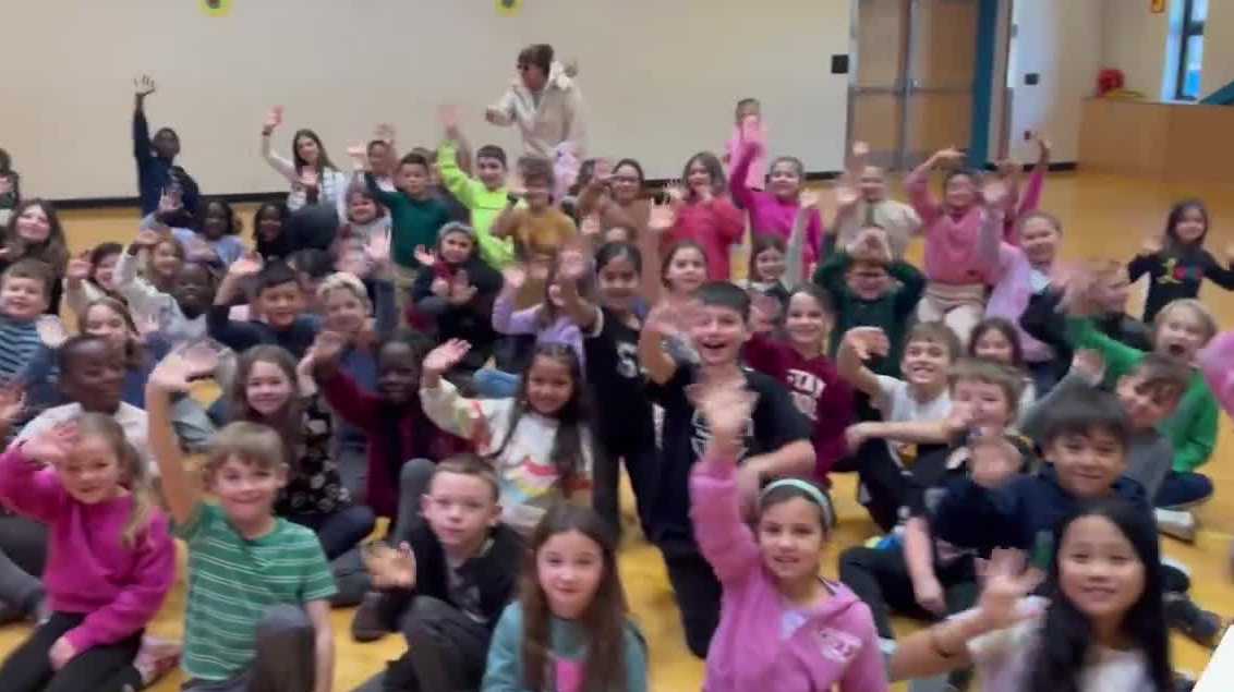 NH weather school visit: Broken Ground School in Concord
