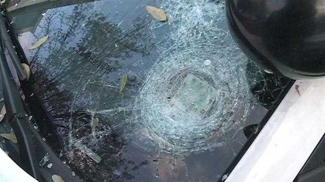 Mississippi Hail storm caused damage across Jackson area