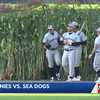 Sea Dogs win on Field of Dreams night