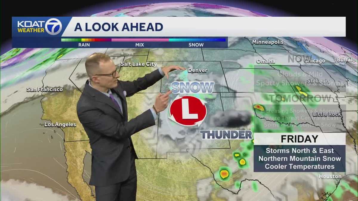 Increasing rain and mountain snow expected in New Mexico