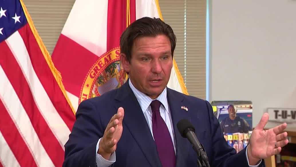 DeSantis sidesteps Florida governor candidate endorsement during Lehigh Acres visit
