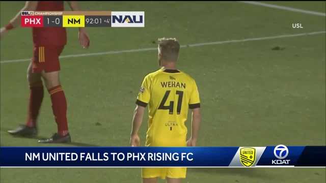 NM United falls to PHX Rising FC, look to U.S. Open Cup match - Vimarsana News