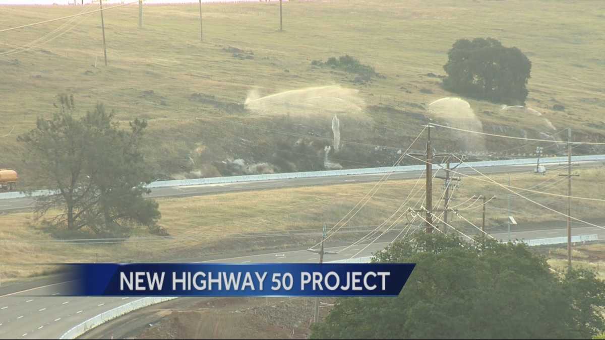 Highway 50 reopens after blasting