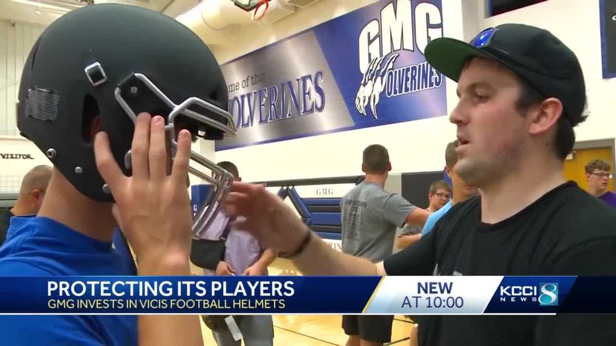 Iowa company seeks to build better football helmets