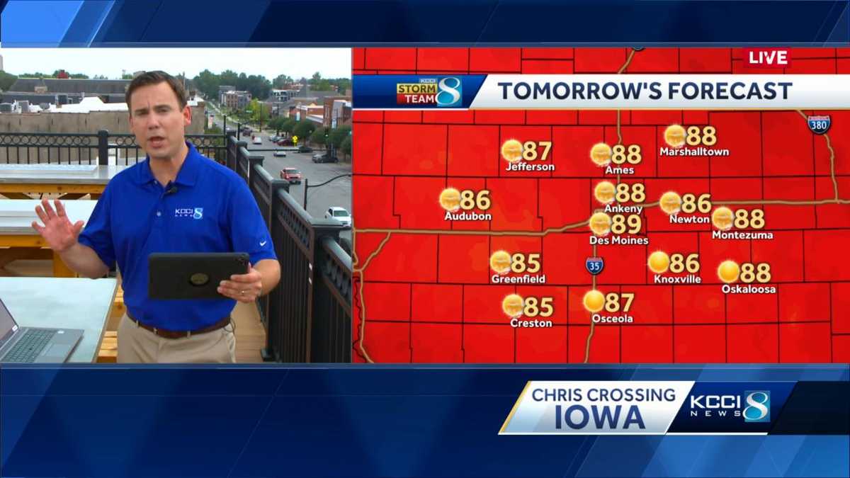 Evening Iowa weather forecast July 19, 2021