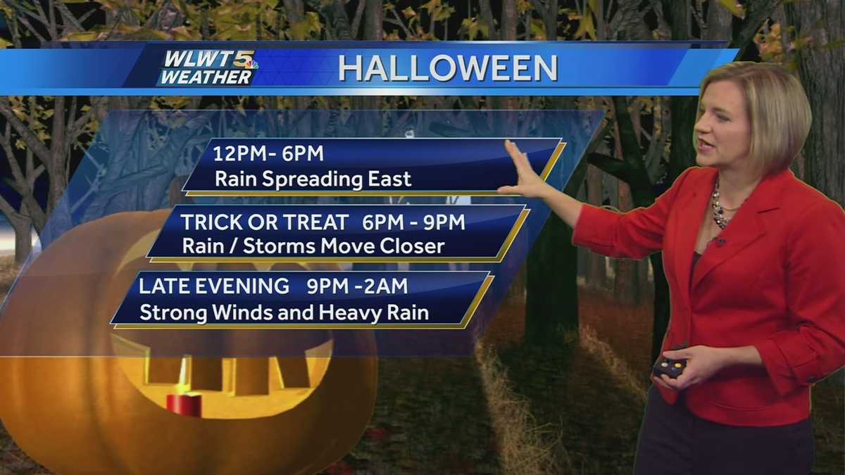 Wet and Windy For Halloween
