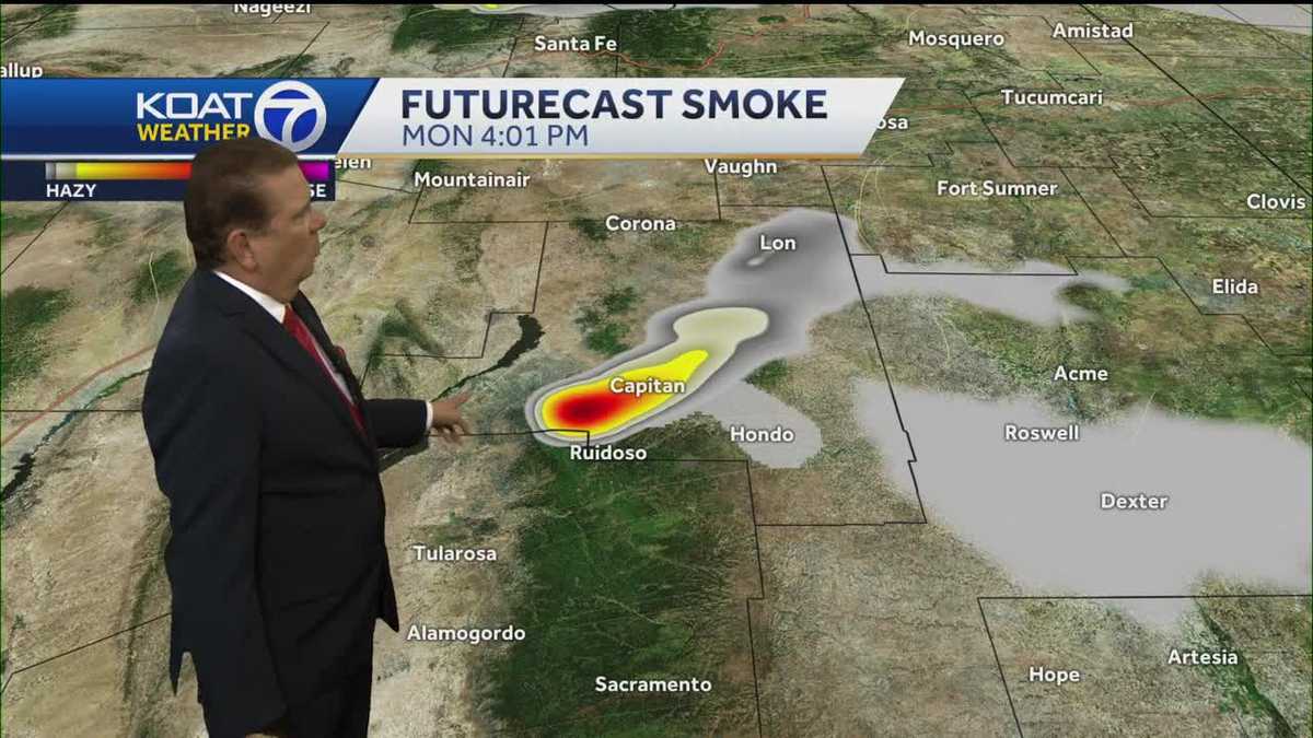 Wind lessens with dry and mild conditions for New Mexico