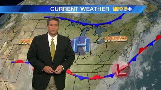 Tony's Tuesday morning forecast