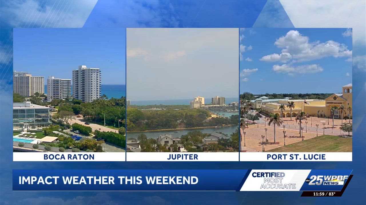 Record-breaking heat Saturday followed by storms Sunday in South Florida
